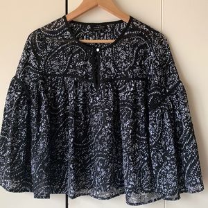 Boho top Lucky Brand